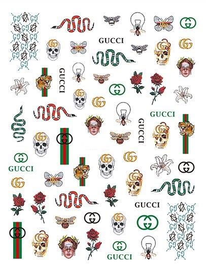 fake gucci sticker